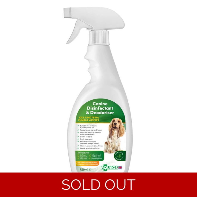 product Image for Aqueos Canine Disinfectant & Deodoriser - 750ml